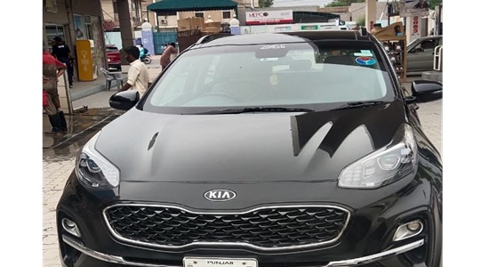 Front - Kia Sportage Rent a Car