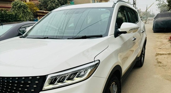 Side - Side - DFSK Glory 580 Pro Rent a Car Lahore