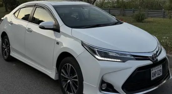 Full Side - Toyota Altis Grande Rent A Car Lahore